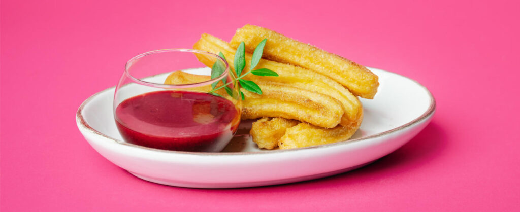Churros mit Zwetschgensauce Rezept Meta Hiltebrand